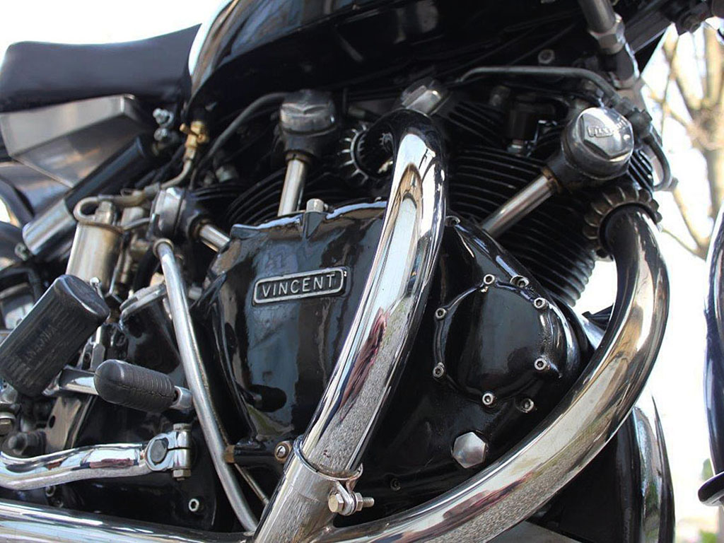 Vincent Black Shadow 1950 for sale at Classic Motorbikes